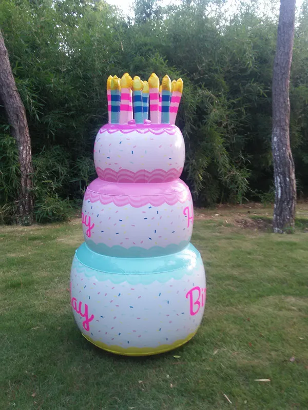 1.8meter inflatable birthday cake (4)