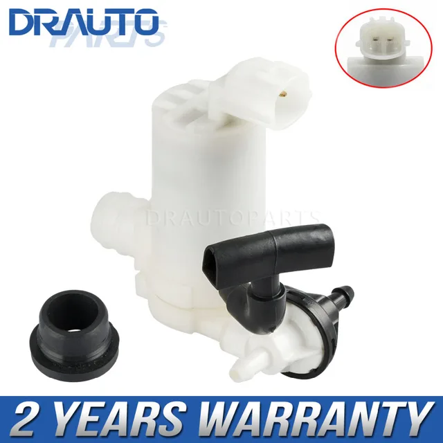 Front Rear Windscreen Washer pump For Mazda2 Hatchback 2007 2015