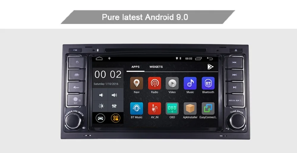 Best 7"HD IPS Android 9.0 Car GPS navigation for Volkswagen Touareg T5 Transporter Multivan wifi 3g bluetooth Radio stereo multimedia 5 Best 7"HD IPS Android 9.0 Car GPS navigation for Volkswagen Touareg T5 Transporter Multivan wifi 3g bluetooth Radio stereo multimedia 5