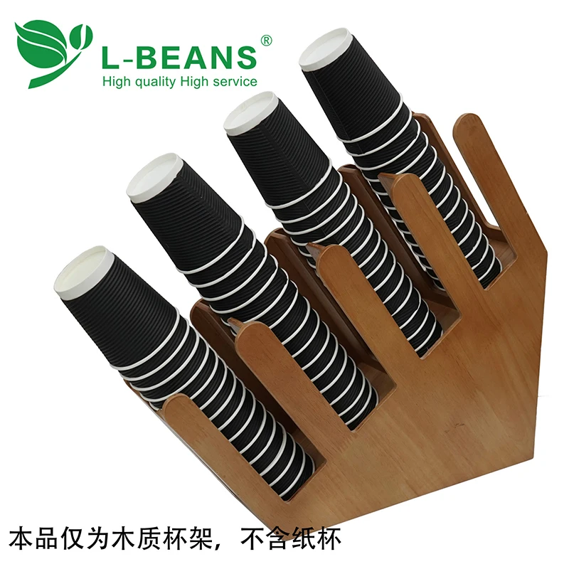 L BEANS Starbucks \ 85 takeaway coffee cup holder tea tray of