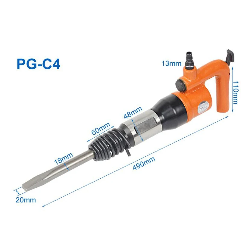 Пневматический пневмозубило/пневматический отбойный молоток/открытым пневмозубило PG-C4/PG-C6