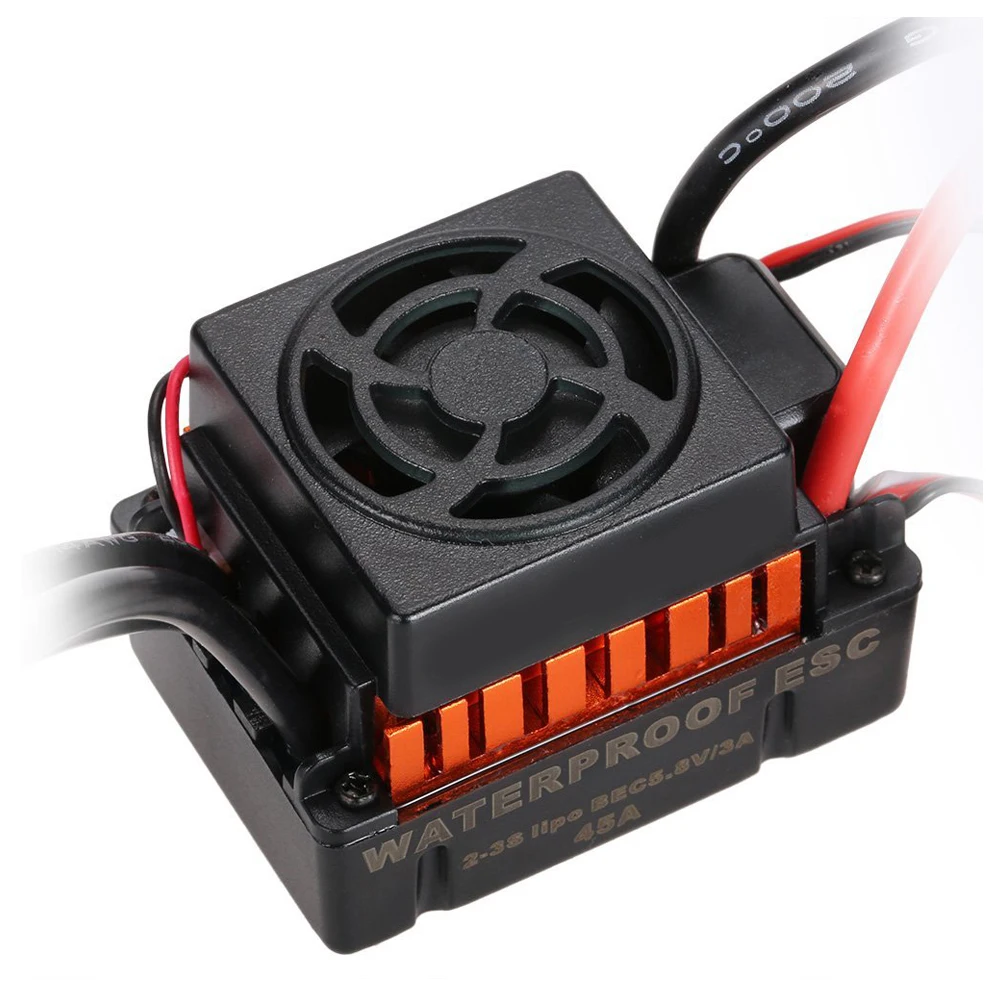 

ABWE Best Sale Upgrade Waterproof 3650 3100KV Brushless Motor with 60A ESC Combo Set for 1/10 RC Car Truck