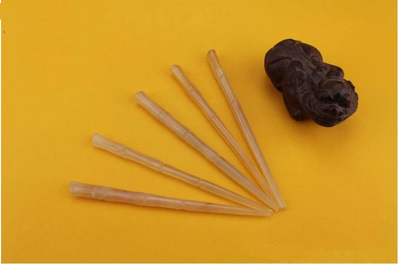 Горячая распродажа 1 шт ручной работы Рог бамбуковый аксессуар для укладки головной убор китайские палочки для волос шпильки smaple традиционная китайская шпилька