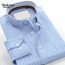 Новинка, большие размеры 8XL 9XL 10XL, мужская деловая Повседневная полосатая рубашка с длинным рукавом, модная Изысканная свободная Мужская рубашка большого размера
