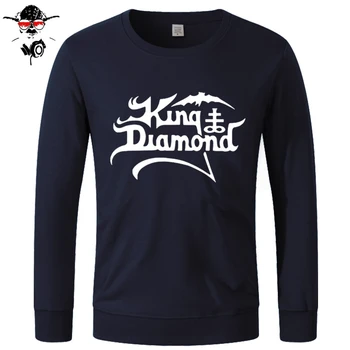 

Sweatshirts Brand Clothing Print Round Neck Man King Diamond Casual Man Hoodies Good Quality Hoodies, Sweatshirts