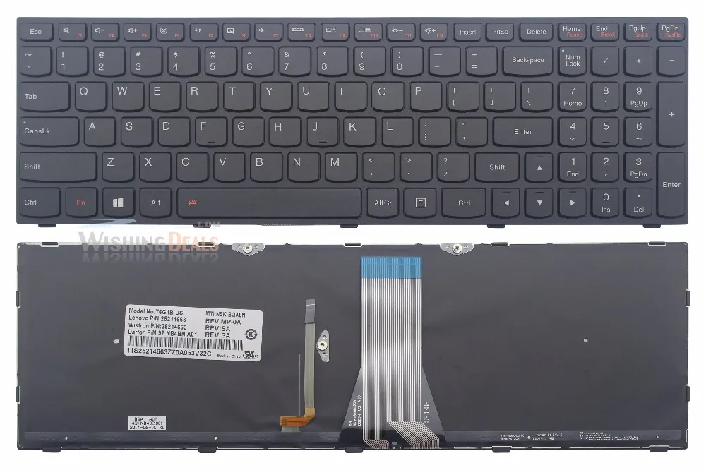 New For Lenovo Ideapad 300 15isk 300 15ibr Us Backlit Laptop Keyboard Laptop Keyboard Backlit Keyboard Laptopkeyboard Laptop Aliexpress