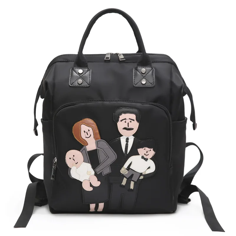 

New 2019 Fashion Mummy Bag Baby Diaper Bags Mother Baby Travel Backpack Baby Stroller Bag Cute Girls Boys School Backpack