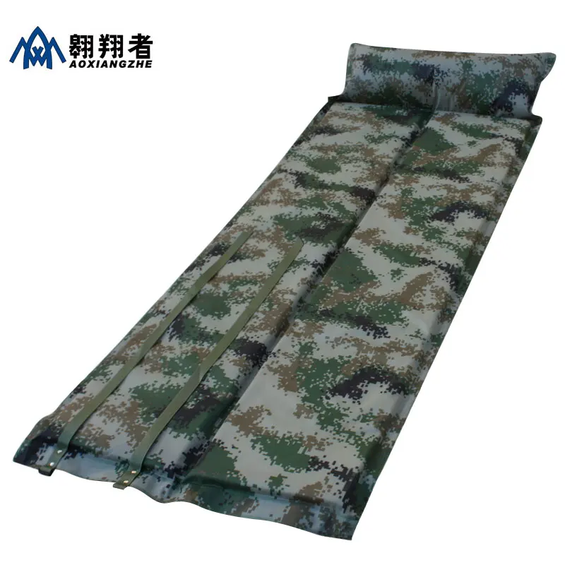 Nova Engrossar Digital Camouflage Almofada Inflável Automática Mat Vezes 2020 3 cm