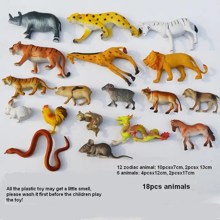 little plastic animals