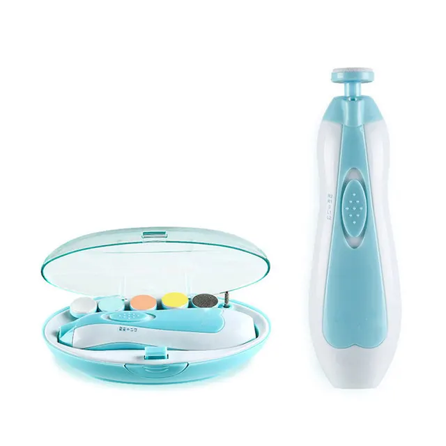 Safe Electric Baby Nail Trimmer Baby Scissors Babies Nail Care Nail