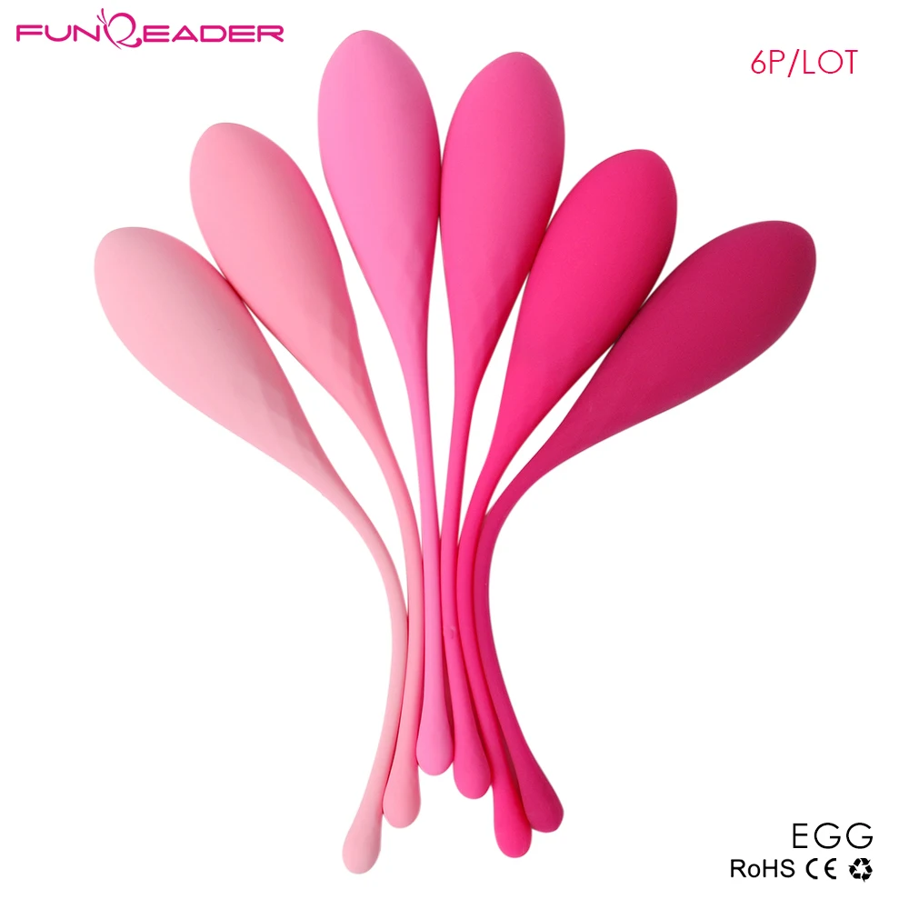 Silicone Kegel BallsSmart Love Ball for Vaginal Tight Exercise Machine Vagina ExcerciserBen Wa Balls of Sex Toys for Women