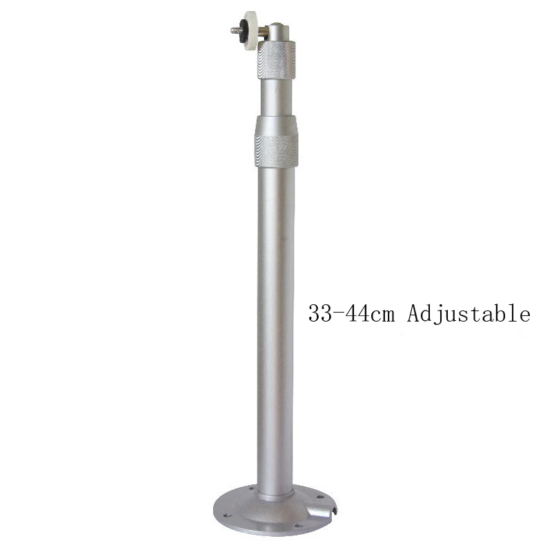 33cm a 44cm, ajustável, parafuso universal, 6mm, tipo flex, duas seções