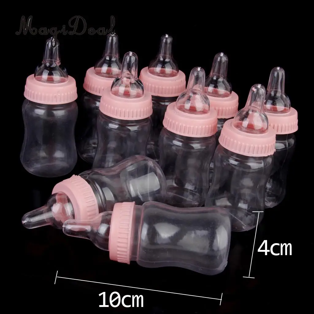 22pcs/Set Mini Pacifier Necklaces Feeding Bottle Game Gifts Baby Shower