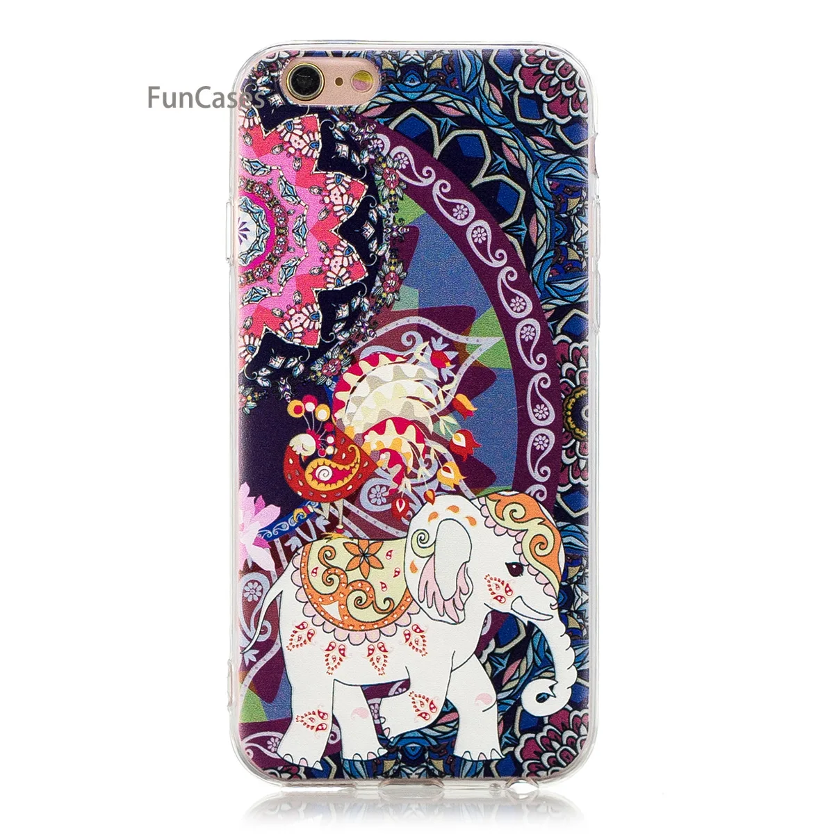 Lovely Elephant Phone Case sFor Etui iPhone 6 Soft TPU Phone Case Phone Floral Phone Accessory For iPhone 6S Fhone Funda Telepon Lovely Elephant Phone Case sFor Etui iPhone 6 Soft TPU Phone Case Phone Floral Phone Accessory For iPhone 6S Fhone Funda Telepon