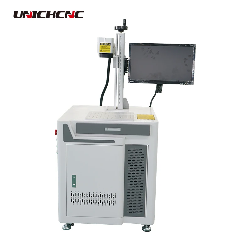  20w laser marking machine with desktop computer for stainless steel
