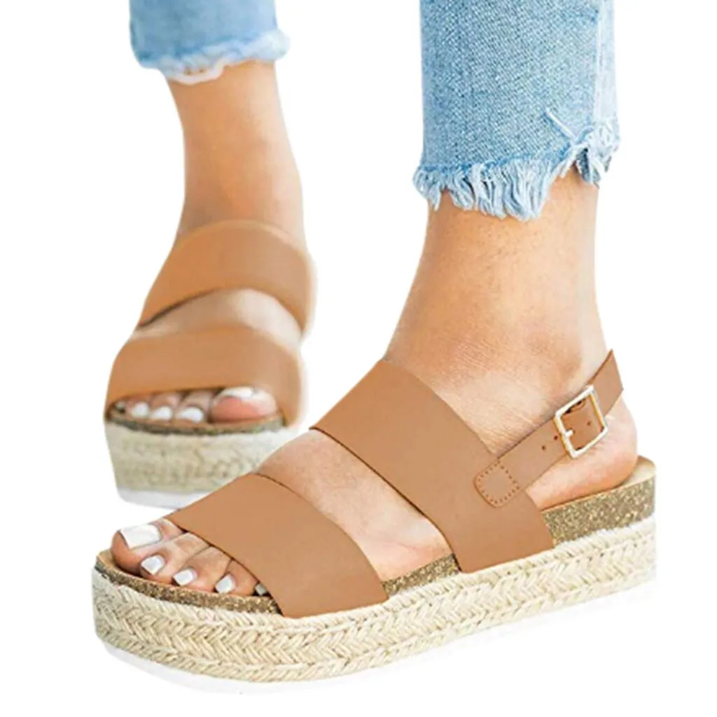 

Sandals Women Wedges Summer Shoes Pumps High Heels Sandals 2019 Flip Flop Chaussures Femme Platform Sandals Sandalia Feminina#N3