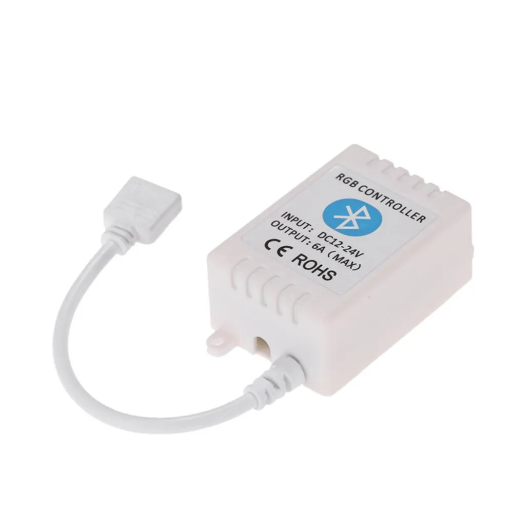 

12-24V Bluetooth Wireless RGB Remote Controller for RGB LED Strip Light/Bulb Smartphone for IOS/ forAndroid APP Control