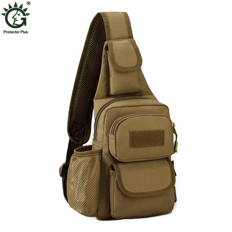 

High Quality Men 1000D Nylon Shoulder Messenger Bag Male Travel Military Cross Body Bags Sling Knapsack Chest Back Pack 2019