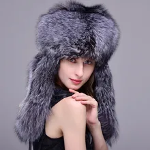 2018 Fox Fur Hat Mao Leifeng Really Mink Raccoon Skin Cap And Children A Knight