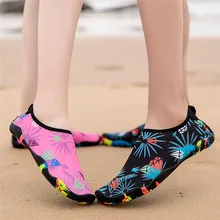 Летняя пляжная обувь для пар обувь болотная обувь для йоги кроссовки для дайвинга силиконовые шнурки эластичная летняя пляжная обувь 01
