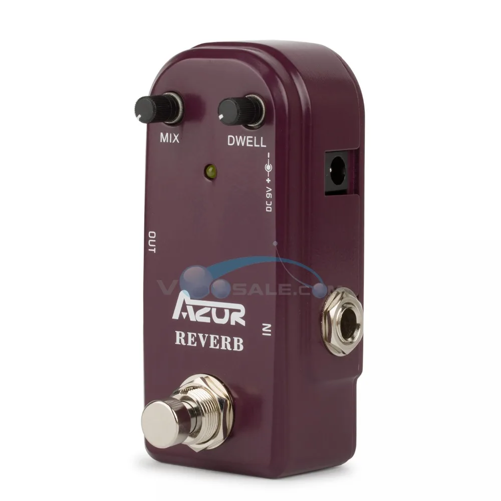AP-311 Reverb Mini Guitar Effect Pedal Azor Reverb Mini Guitar Pedal DC9V Input Guitar Parts Accessories Reverb Pedal Effect AP-311 Reverb Mini Guitar Effect Pedal Azor Reverb Mini Guitar Pedal DC9V Input Guitar Parts Accessories Reverb Pedal Effect