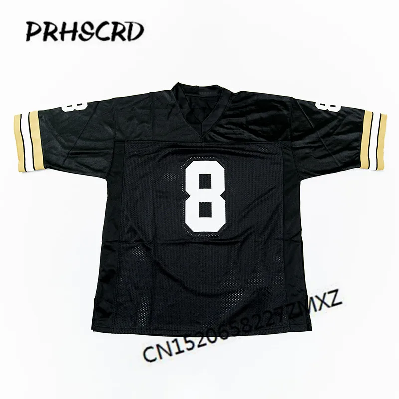

Retro star #8 Archie Manning Embroidered Throwback Football Jersey