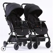 European twins baby stroller ultra light portable can sit reclining folding dragon and phoenix baby stroller baby stroller