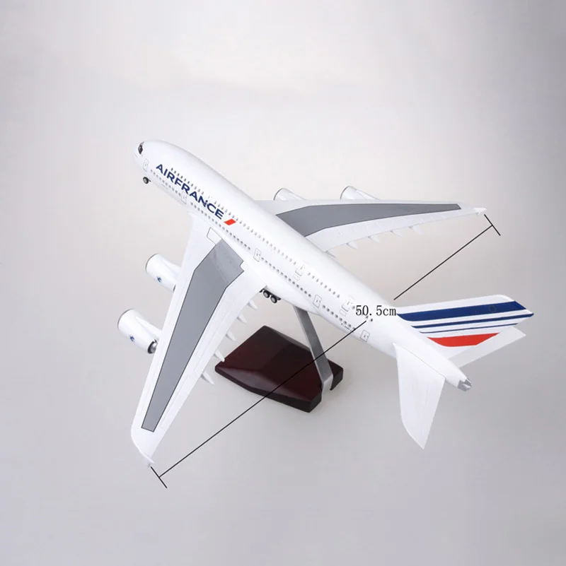 1/160 масштабная модель полученная литьем под давлением самолет Airbus A380 Air Франция