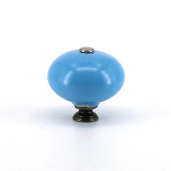 

5PCS Modern Kitchen Furniture Handle Drawer Knob Wardrobe Cupboard Door Handle Pulls Decorative Cabinet Knobs and Handles Blue