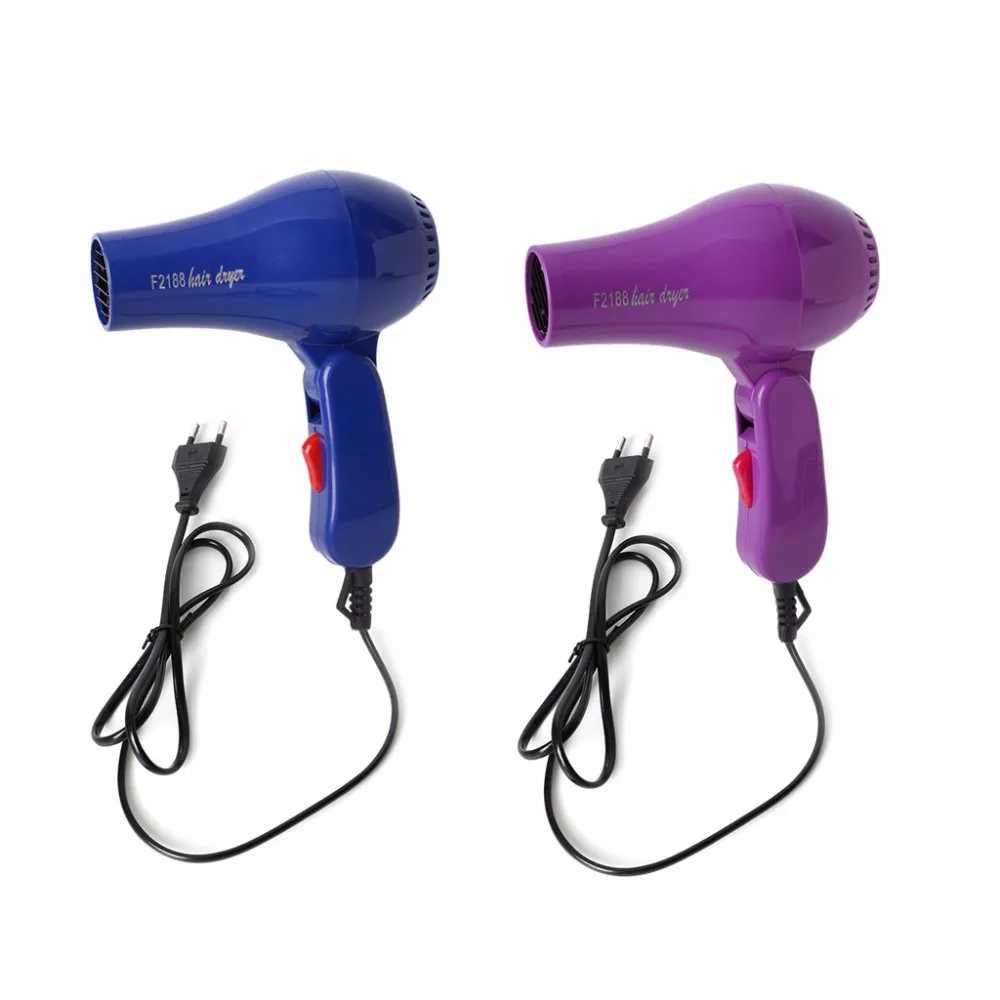 Professional Salon Tools Blow Dryer Heat Super Speed Blower Dry Hair Dryers US Plug Gold/Purple