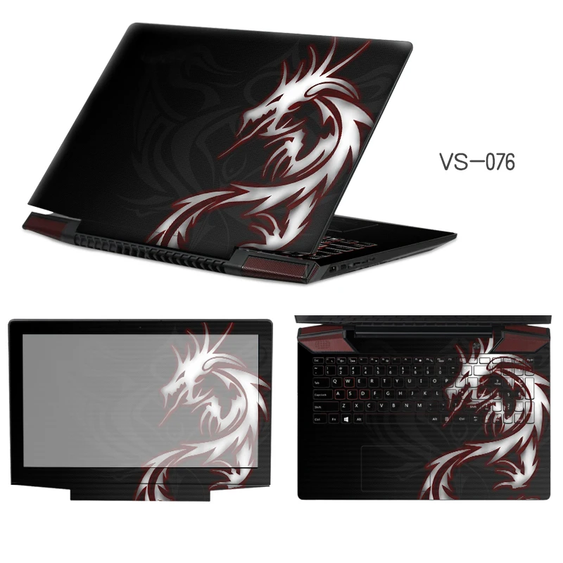 Latest ! 2017 Laptop Stickers Free Case PVC Skins Waterproof ABC Sides+Keys+Key Interstice Stickers For lenovo U310 U410