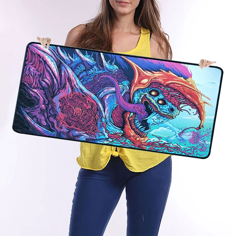 

Pbpad store gaming mouse pad computer gamer mechaniel keyboard mouse pad lock edge non-slip laptop mousepad table mat for CS GO