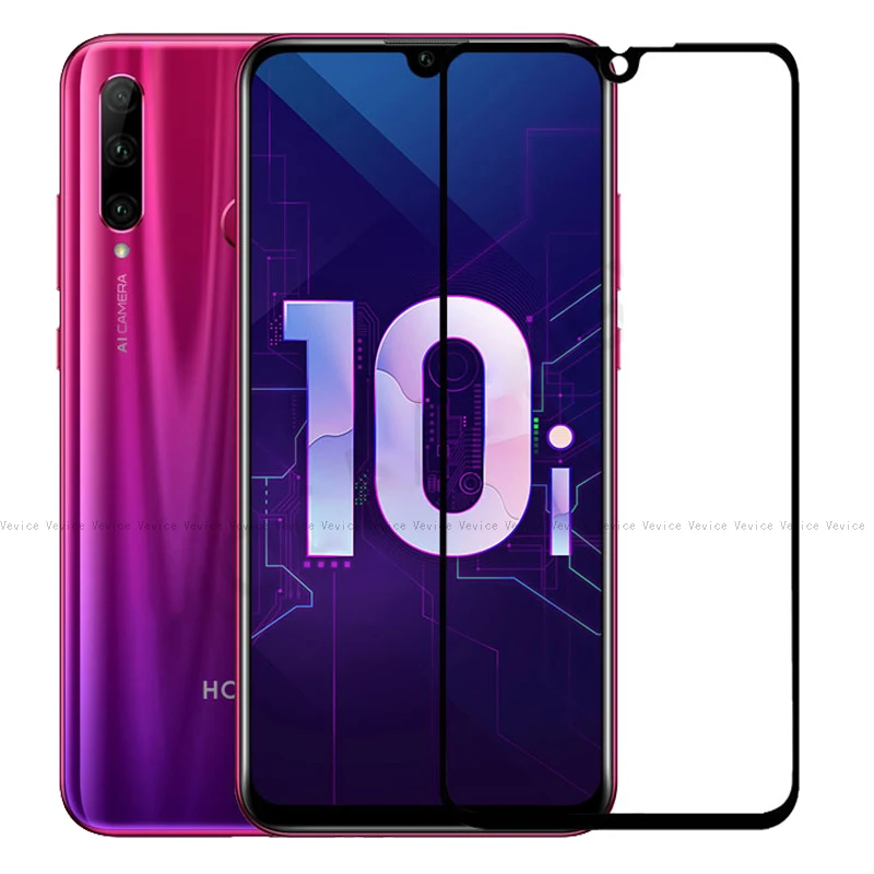 

Tempered Glass For Huawei Honor 10i 20i 8X 8C 10 9 8 Lite 6C Pro V10 Play Full Cover Screen Protector For Huawei Honor 8 X Film
