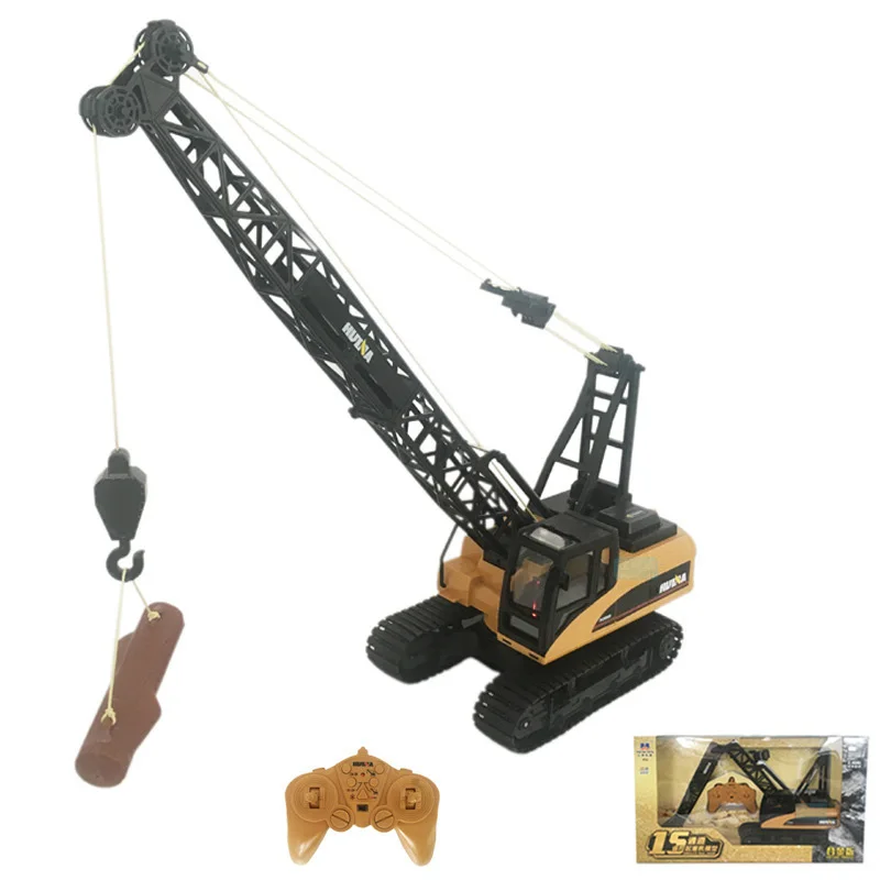 

RC Toys 15-16 Channel 2.4G Remote Control Metal Dump Truck Machine toy Simulation Alloy Excavator RTR gifts For kids
