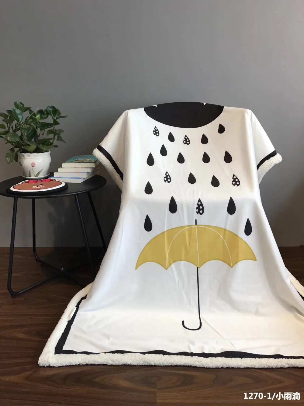 

Multifunctional blanket cartoon cute crystal velvet cashmere lambskin spells baby blanket nap Throw Blanket bedding on the Bed