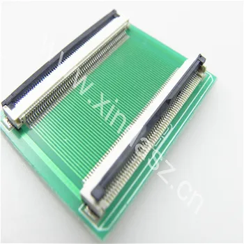 

Free shipping 37*30mm 0.5mm pitch 60pin to 60pin Extension Adapter plate ffc fpc converter board