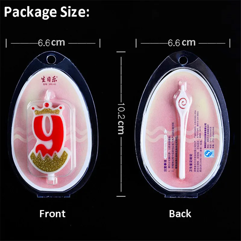 0-9 креативная блестящая Милая цифровая Свеча для торта в виде яйца на день рождения, бездымные художественные свечи для украшения торта, вечерние свечи для мальчиков и девочек