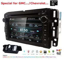 Auto DVD GPS Stereo Radio Nav Per GMC Yukon Sierra Chevrolet Chevy Tahoe Suburban CANBUS SD, USB, RDS, BLUETOOTH MirrorLink MAPPA + Cam
