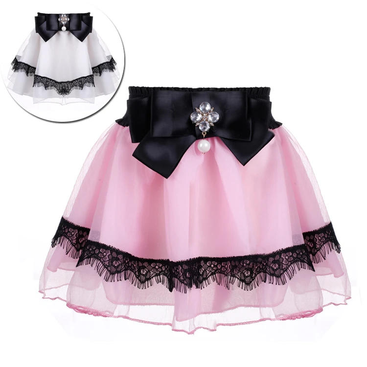 2015 New Design Baby Girl's Skirt Kids Wear Elastic Waist Short Skirt