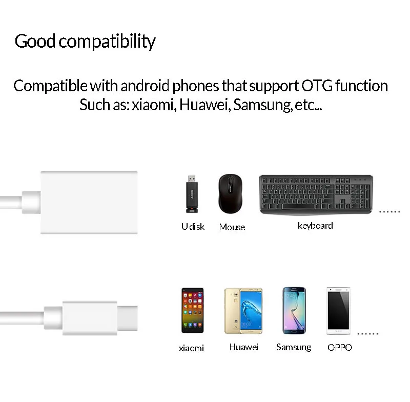 Кабель Reilim type c OTG адаптер USB c к usb камера пианино для ipad pro huawei xiaomi Macbook Pro телефон планшет компьютер конвертер