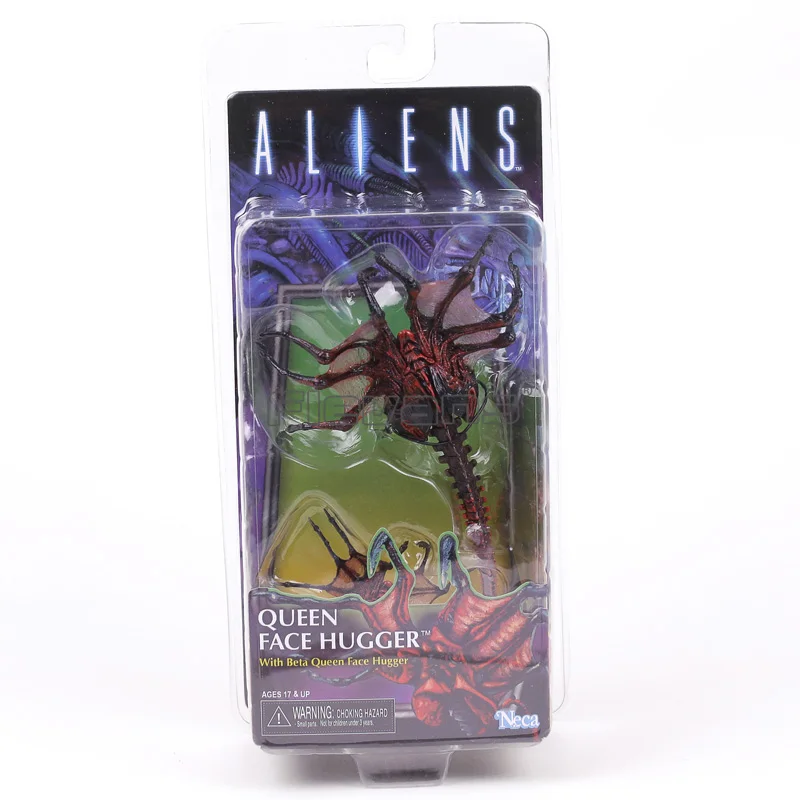 Инопланетянин NECA Series 10 Gorilla Mantis Alien queen Face Hugger ПВХ фигурка Коллекционная модель игрушки - Цвет: Queen Face Hugger