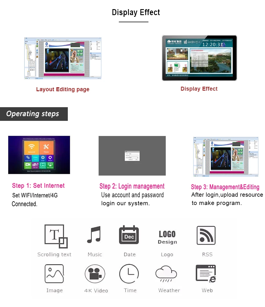 Display effect