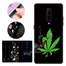 For OnePlus One Plus 7 Pro 7Pro Matte Silicone Phone Cover Shell For OnePlus7Pro TPU Pattern Black Case Unique Color Graffiti