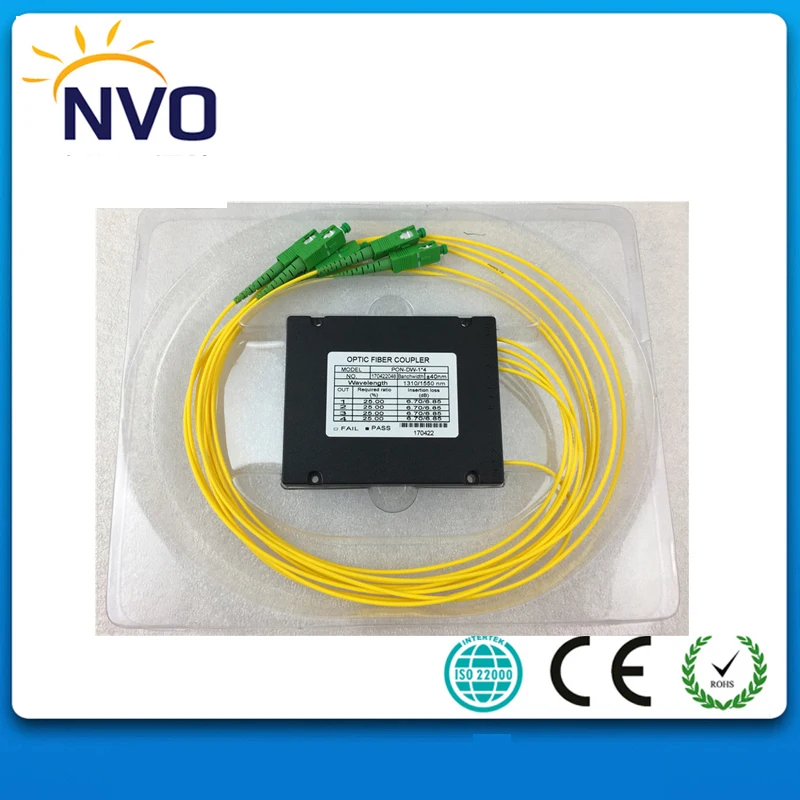 

1*4,Single Mode,Dual Window,1310/1550,FBT Fiber Fused Optic Coupler,ABS Box,100*80*10,2.0mm,25/25/25/25,L:1M,SC/APC