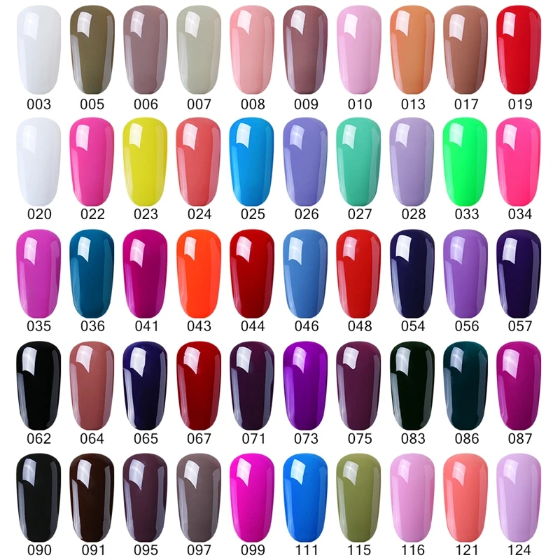 Elite99 15ml UV Gel Nail Gel Lacquer Curing Top Coating Base Foundation Acrylic Nail Kit Gel Nail Polish Pick Any 10pcs From 539