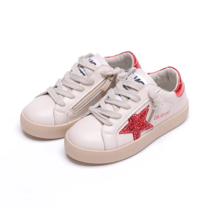 

2019 Summer Autumn New Sequel Five-pointed Star Children's Shoes Korean Version Retro Children's Shoes Korean Casual Baby Shoes