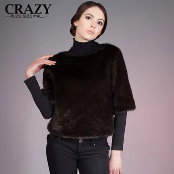 

Brand New 2019 S- 5XL Women Fashion Luxury Plus Size Fake Fur Coats Elegant Artificial Black White Faux Rabbit Fur Coat 5XL 4XL