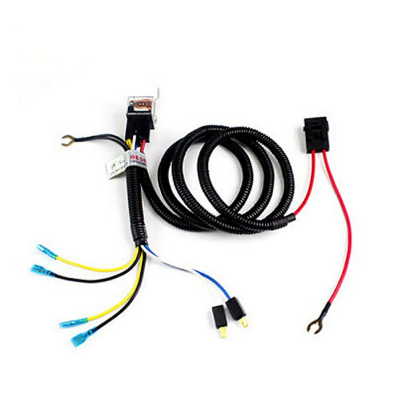 CHIZIYO Universal Motorcycle Truck Car Horn Wiring Harness Kit 12V 24V