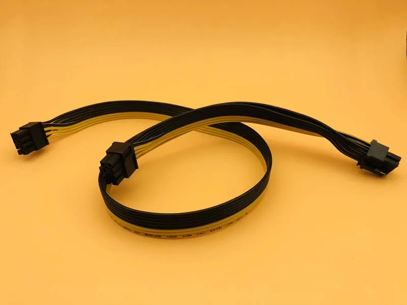 8Pin to 8Pin(6+2) Graphics Video Card Power Cable Dual Port Connector 8p to 8p Cable 18AWG Wire Adapter for PC BTC Mining