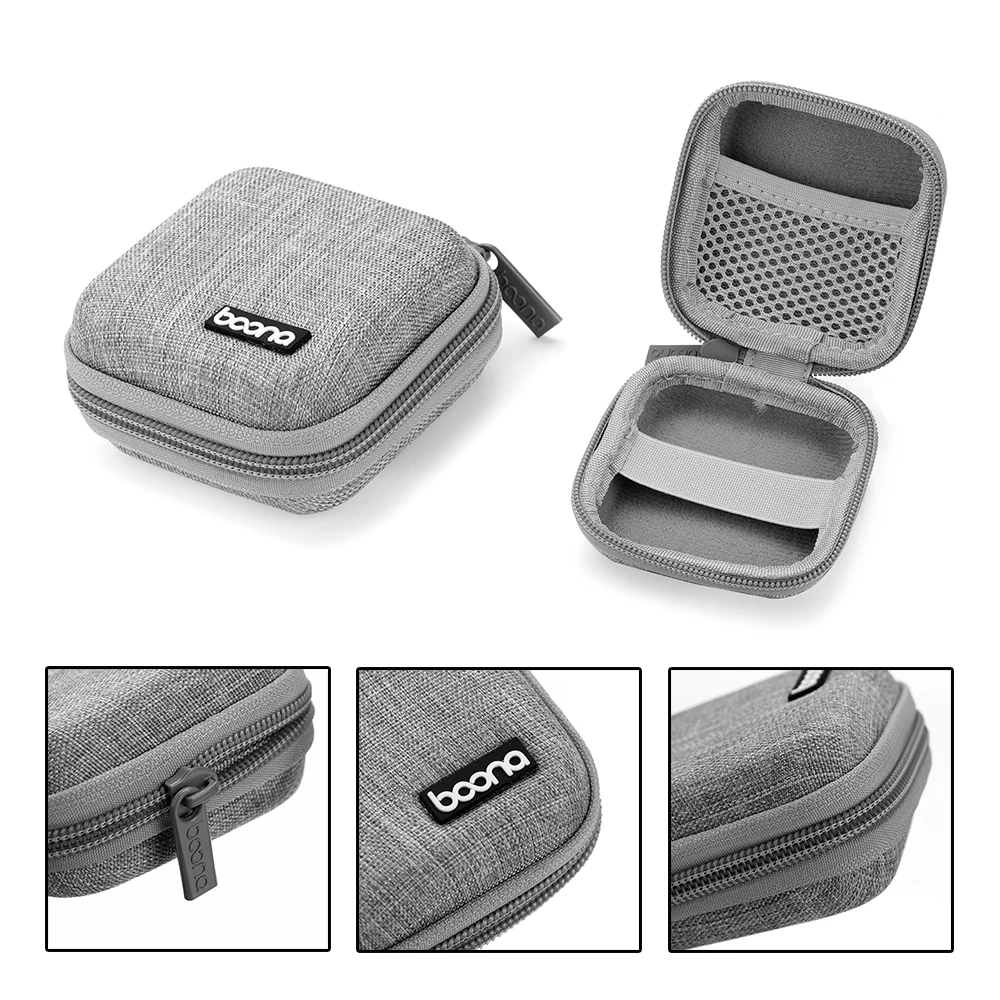 1 Pc Cable Earphone Headphone Bag Box Earbud Organizer USB Cable Memory Card